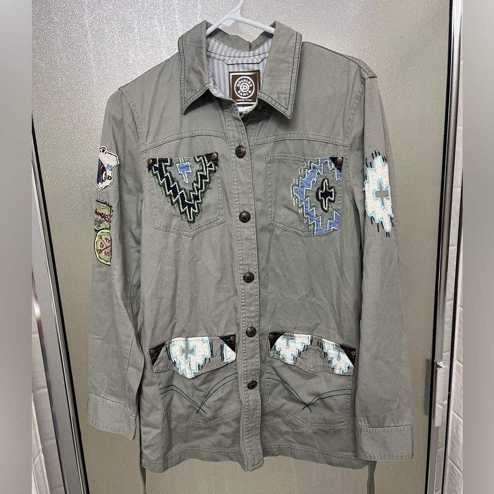 Fun Double D Ranch jacket, worn Maybe once. Size small.